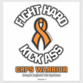 STICKER COMBATTRE UN COUP DUR...CRPS (Feuille)