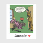 Sticker Comic Woman Can Do Better (Feuille)