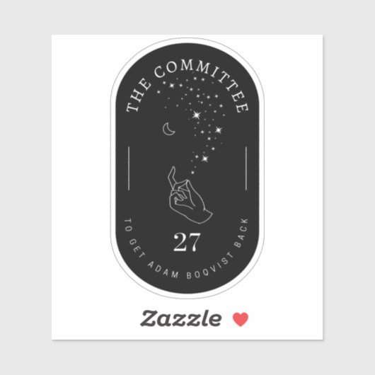 Sticker Comité pour récupérer Adam Boqvist (Feuille)