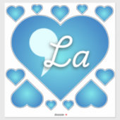 Sticker "Comma-La" Kamala Pour Président (Feuille)