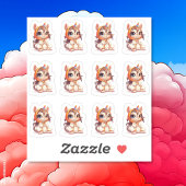 Sticker Comme personne d'autre 12 feuille d'autocollant