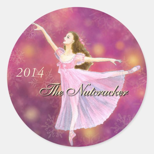 Sticker commémoratif Nutcracker avec Clara (Devant)
