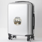 Sticker Compagnon de table de Jésus Compagnon de table de (Sur valise)