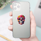 STICKER COMPLEXE CRAIRE AVEC FLEURS VIVES (Téléphone)