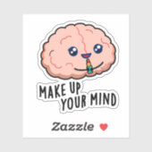 Sticker Composez Votre Mince Fantaisie De Cerveau (Feuille)