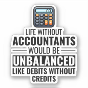 Sticker Comptable comptable comptabilité comptable Finance