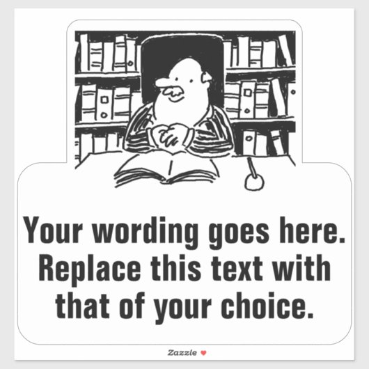 Sticker Comptable ou promotion comptable (Feuille)