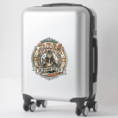 Sticker Comptable Saison Fiscale Chat Comptable Saison Fis (Sur valise)