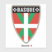 Sticker Comté de Basque (Feuille)