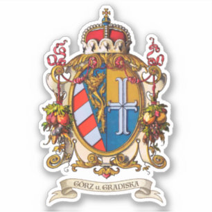 Sticker Comté de Gorizia et Gradisca