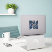 Sticker Conception (Ordinateur portable sur le bureau)