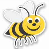 Sticker Conception d'abeilles (Devant)