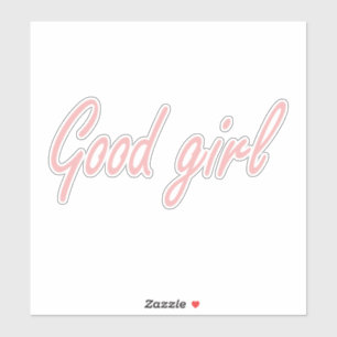 Sticker Conception de bonne fille