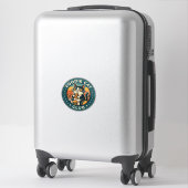 Sticker Conception de chat de nourriture Chaton mignon - C (Sur valise)