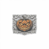 Sticker Conception de chemise de citrouille Halloween Grav (Devant)