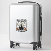 Sticker Conception de chemise de fantôme de Halloween vint (Sur valise)