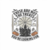 Sticker Conception de chemise de fantôme de Halloween vint (Devant)