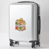 Sticker Conception de chemise Nacho Average Nurse Cinco De (Sur valise)