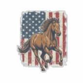 Sticker Conception de chemise vectorielle de drapeau de ch (Devant)