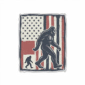 Sticker Conception de chemise vectorielle de drapeau de cr (Devant)