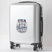 Sticker Conception de chemise vectorielle des touches de l (Sur valise)