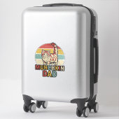 Sticker Conception de chemise vectorielle pour papa Munchk (Sur valise)