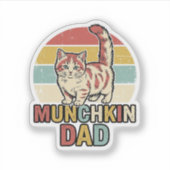 Sticker Conception de chemise vectorielle pour papa Munchk (Devant)