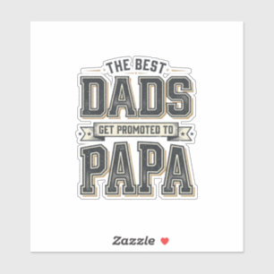 Sticker Conception de chemise Vintage Best Dads promu en P
