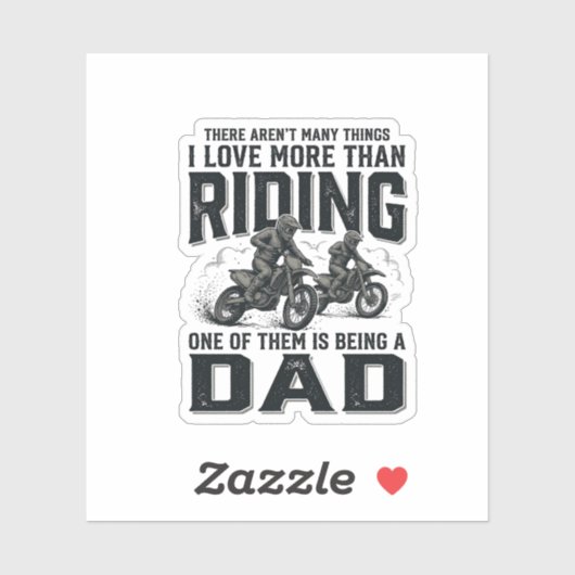 Sticker Conception de citation de motocross gravure vintag (Feuille)