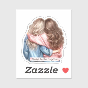 Sticker Conception de cliparts pour sœurs de l'âme – Meill
