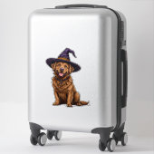 Sticker Conception de costume d'Halloween de chien de dess (Sur valise)