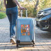 Sticker Conception de crâne de citrouille Halloween d'amou (Valise Insitu)