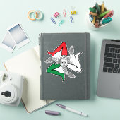 Sticker Conception de la Trinacrie méduse sicilienne (Couverture iPad)