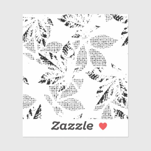 Sticker Conception de langue Vingt (Feuille)