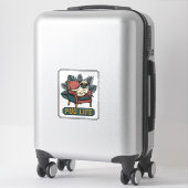 Sticker Conception de lunettes de soleil pour chien cool P (Sur valise)