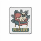 Sticker Conception de lunettes de soleil pour chien cool P (Devant)