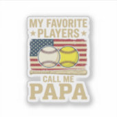 Sticker Conception de maillot de joueurs de baseball de so (Devant)