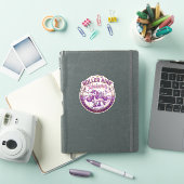 Sticker Conception de merchandising prête à l'impression P (Couverture iPad)