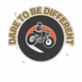 Sticker Conception de moto audacieuse (Devant)