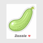 Sticker Conception de nourriture végétale de moelle (Feuille)