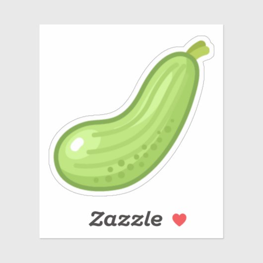 Sticker Conception de nourriture végétale de moelle (Feuille)