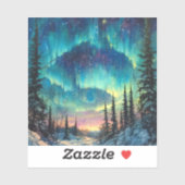 Sticker Conception de paysage (Feuille)