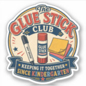 Sticker Conception de salle de classe pour un professeur d (Devant)