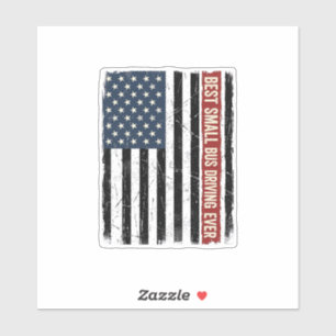 Sticker Conception de T-shirt Drapeau de Conducteur de Pet