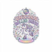 Sticker Conception de T-Shirt Graphique de Roller Disco Li (Devant)
