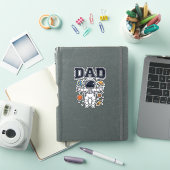 Sticker Conception de T-shirt Vector Space Astronaute Papa (Couverture iPad)