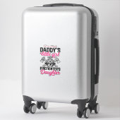 Sticker Conception de t-shirt vectoriel Citation Fille de (Sur valise)