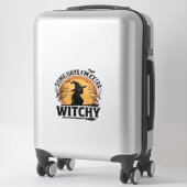 Sticker Conception de vecteur de citation Halloween vintag (Sur valise)
