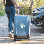 Sticker Conception de vecteur de stéthoscope léopard d'amo (Valise Insitu)