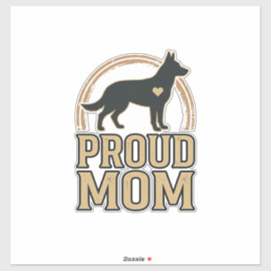 Sticker Conception de vecteur vintage silhouette de chien